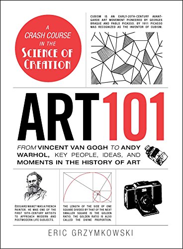

Art 101: From Vincent van Gogh to Andy Warhol, Key People, Ideas, and Moments in the History of Art (Adams 101) [Hardcover ]