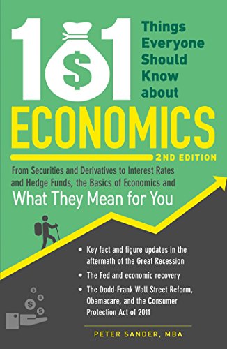 Stock image for 101 Things Everyone Should Know about Economics: From Securities and Derivatives to Interest Rates and Hedge Funds, the Basics of Economics and What T for sale by ThriftBooks-Atlanta