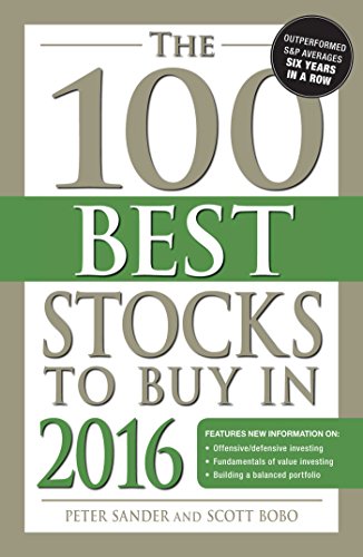 Beispielbild fr The 100 Best Stocks to Buy In 2016 zum Verkauf von Better World Books
