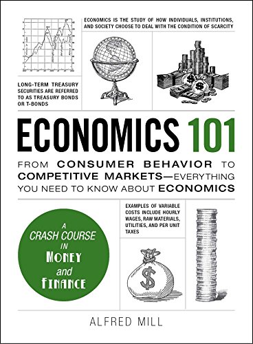 Beispielbild fr Economics 101: From Consumer Behavior to Competitive Markets--Everything You Need to Know About Economics (Adams 101) zum Verkauf von BooksRun