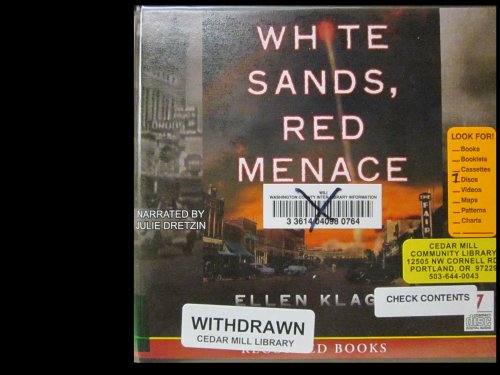 Stock image for White Sands. Red Menace - Unabridged Audio Book on CD for sale by JARBOOKSELL