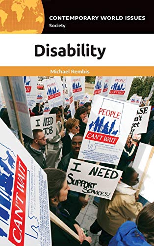 Beispielbild fr Disability: A Reference Handbook (Contemporary World Issues) zum Verkauf von suffolkbooks