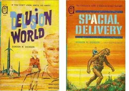 Beispielbild fr Delusion World / Spacial Delivery (Ace Double, No. F-119) zum Verkauf von Wonder Book