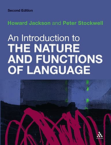 Beispielbild fr An Introduction to the Nature and Functions of Language: Second Edition zum Verkauf von HPB-Red