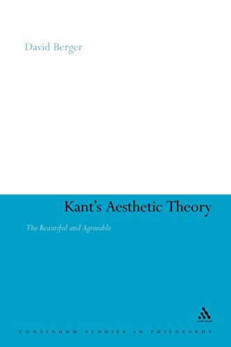 KANTS AESTHETIC THEORY - Berger, David|David Berger