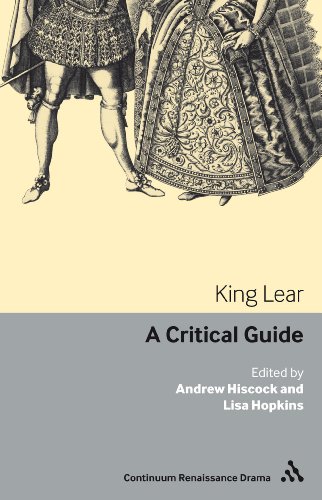 Stock image for King Lear: A critical guide (Continuum Renaissance Drama Guides) for sale by Midtown Scholar Bookstore