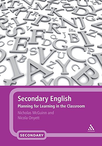 Stock image for Secondary English: Planning for Learning in the Classroom for sale by WorldofBooks