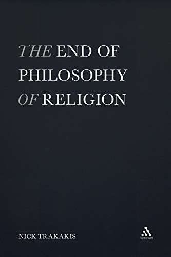 Imagen de archivo de End of Philosophy of Religion a la venta por Midtown Scholar Bookstore