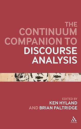 Imagen de archivo de Continuum Companion to Discourse Analysis a la venta por Cross-Country Booksellers