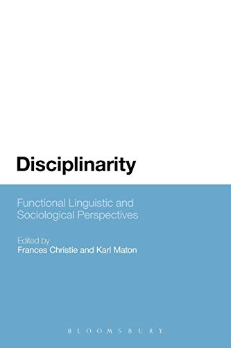 Imagen de archivo de Disciplinarity: Functional Linguistic and Sociological Perspectives a la venta por Chiron Media
