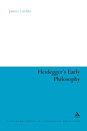 Beispielbild fr HEIDEGGERS EARLY PHILOSOPHY zum Verkauf von moluna