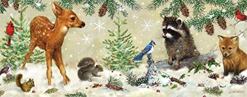 Imagen de archivo de Winter Forest Friends Panoramic Boxed Holiday Cards a la venta por Revaluation Books