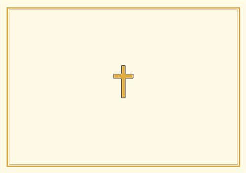 Gold Cross Note Cards (9781441306296) by Peter Pauper Press