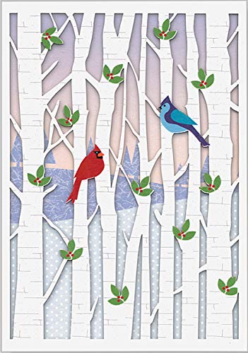 Birds in Birches Holiday Cards (9781441307675) by Peter Pauper Press, Inc.