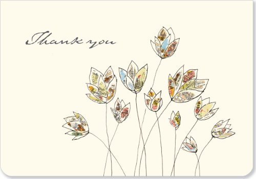 Branches Collage Thank You Notes (Stationery, Note Cards) (9781441308115) by Peter Pauper Press