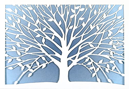 Tree of Life Laser Cut Note Cards (Stationery, Boxed Cards)