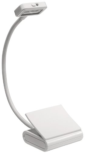 9781441310514: Trio Clip-On Reading Light, White, for Books, Kindle, and all E-Readers (Booklight)