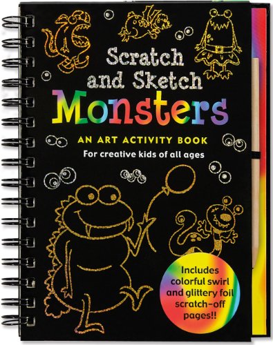 Stock image for Monsters: An Art Activity Book for Creative Kids of All Ages [With Wooden Stylus] for sale by ThriftBooks-Atlanta