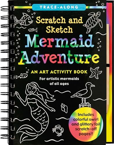 Stock image for Mermaid Adventure Scratch and Sketch: An Art Activity Book for Artistic Mermaids of All Ages for sale by Revaluation Books