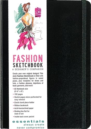 Imagen de archivo de Essentials Fashion Sketchbook (366 Figure Templates to create your own designs!) Fashion Sketchpad a la venta por -OnTimeBooks-