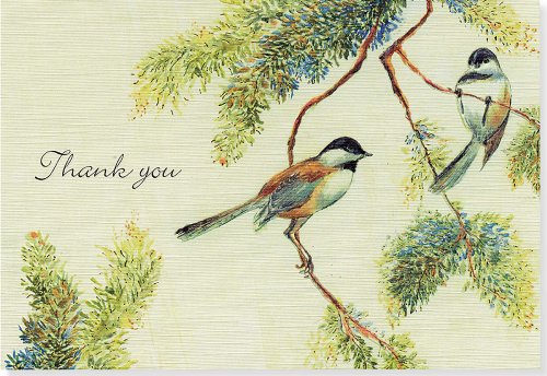 9781441312457: Thank You Notes Chickadees