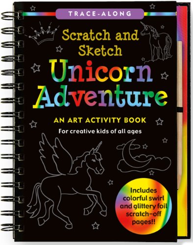 Stock image for Scratch & Sketch Unicorn Adventure (Trace-Along) [With Pens/Pencils] for sale by ThriftBooks-Dallas