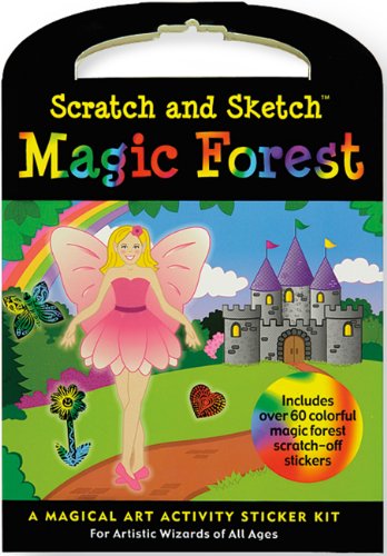 Magic Forest Scratch and Sketch Sticker Kit (Scratch and Sketch) (9781441313270) by Peter Pauper Press