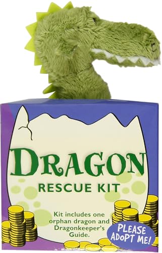 9781441313638: PETER PAUPER PRESS Dragon Rescue Kit (Plush Toy and Book)