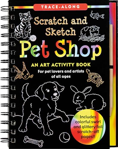 Pet Shop Scratch and Sketch Trace-Along