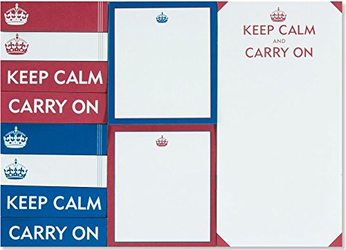 9781441316615: Keep Calm & Carry on Sticky Notes Portfolio