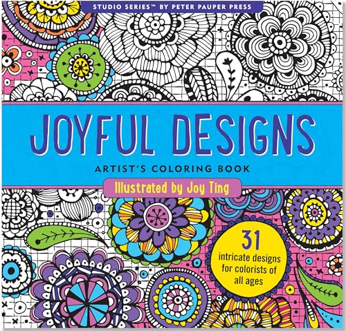 Beispielbild fr Joyful Designs Artist's Coloring Book (Paperback) zum Verkauf von Grand Eagle Retail