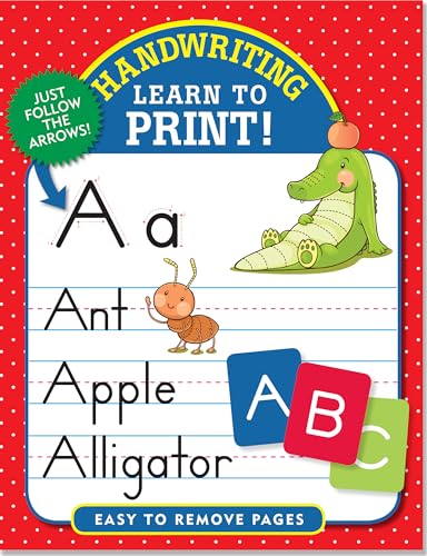 Stock image for Handwriting: Learn to Print! (Letter Tracing, Practice) for sale by SecondSale