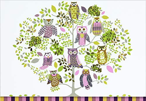 9781441319371: Note Card Owl Forest