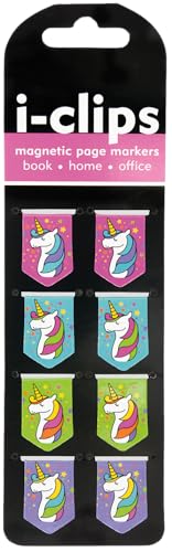 Stock image for Unicorns I-clips Magnetic Page Markers for sale by Eagle Eye Books