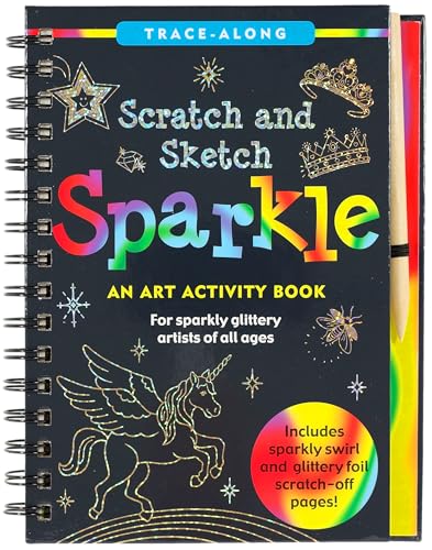 Beispielbild fr Scratch & Sketch Sparkle (Trace Along) zum Verkauf von SecondSale