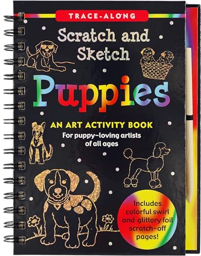 Beispielbild fr Scratch & Sketch Puppies (Trace Along) zum Verkauf von SecondSale