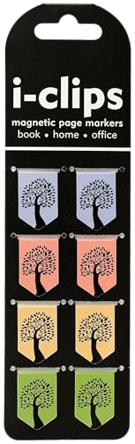 9781441329356: Tree of Life i-clips Magnetic Page Markers (Set of 8 Magnetic Bookmarks)