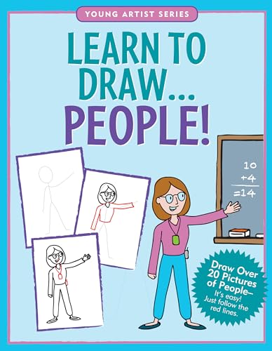 Beispielbild fr Learn to Draw People! (Easy Step-by-Step Drawing Guide) (Young Artist) zum Verkauf von Jenson Books Inc