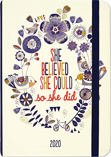 Stock image for 2020 She Believed She Could, So She Did Weekly Planner (16-Month Engagement Calendar) for sale by Hippo Books
