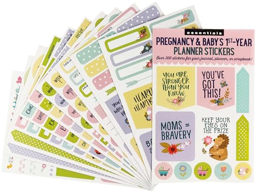 

Essentials Pregnancy & Baby's 1st-Year Planner Stickers