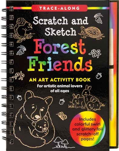 Beispielbild fr Forest Friends Scratch & Sketch (Trace Along) (Trace Along Scratch & Sketch) zum Verkauf von SecondSale