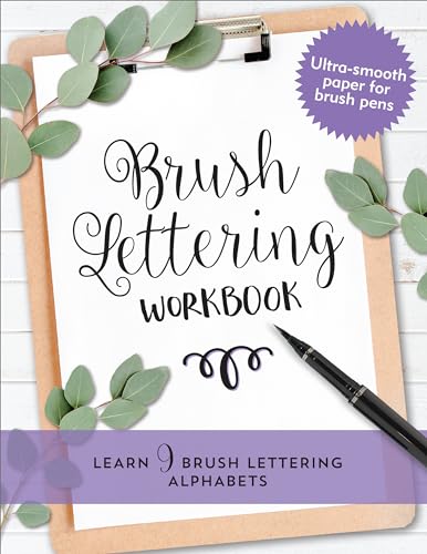 Beispielbild fr Brush Lettering Workbook zum Verkauf von Reliant Bookstore