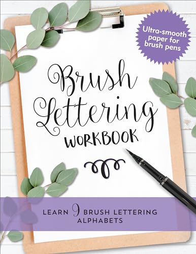 9781441331182: Brush Lettering Workbook