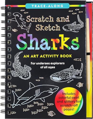 Stock image for Scratch & Sketch Sharks (Trace Along) for sale by Dream Books Co.
