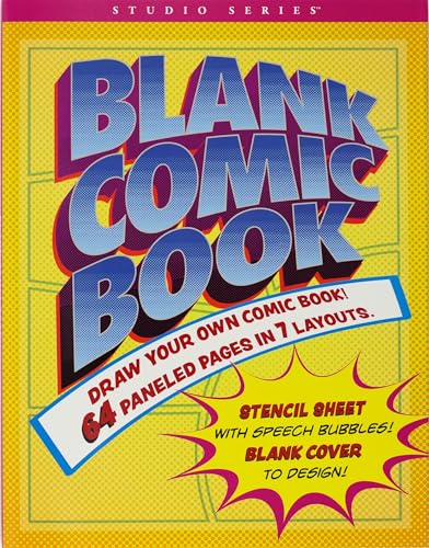 9781441332929: Blank Comic Book (Stencil included)