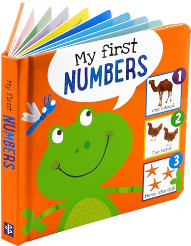 Beispielbild fr My First NUMBERS Board Book (Padded Cover!) zum Verkauf von WorldofBooks