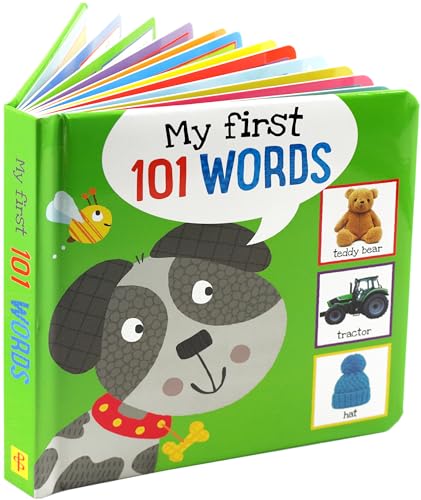 Beispielbild fr My First 101 WORDS Board Book (Padded Cover!) zum Verkauf von WorldofBooks