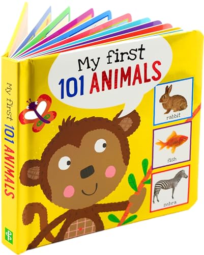 Beispielbild fr My First 101 ANIMALS Padded Board Book zum Verkauf von ZBK Books