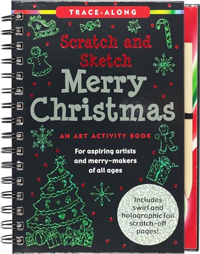 Stock image for Scratch &amp; Sketch Merry Christmas (Trace Along) for sale by Blackwell's