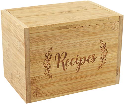 9781441334626: Bamboo Recipe Box Set